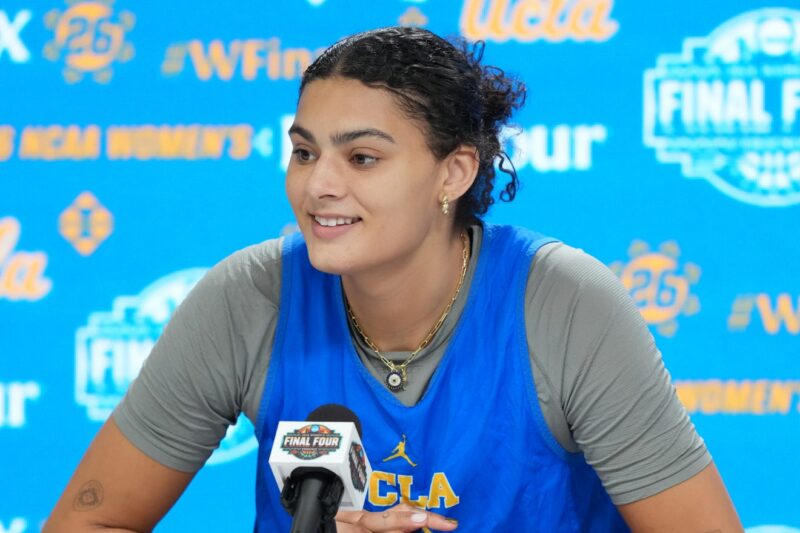 Lauren Betts watched UCLA’s 2025 Final Four loss 10 times. Here’s what she learned